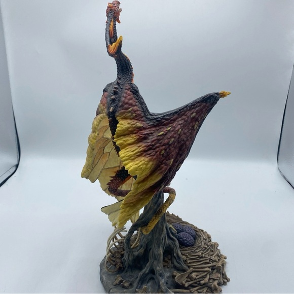 Andrew Bill Verbum Magus Renascence Dragon Sculpture 0060 / 2000 Handmade 2001 - Picture 6 of 12